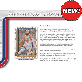 2025-26 Topps Basketball Hobby (Random Team - 4-Box Break #1) Basketball